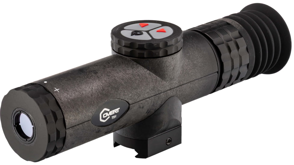 Covert Optics ThermX TS1 3-8x Thermal Rifle Scope, 9 Hz w/ Shutter, 160 x 120 FLIR Lepton 3, Black, CC0111