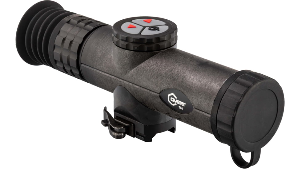 Covert Optics ThermX TS1 3-8x Thermal Rifle Scope, 9 Hz w/ Shutter, 160 x 120 FLIR Lepton 3, Black, CC0111