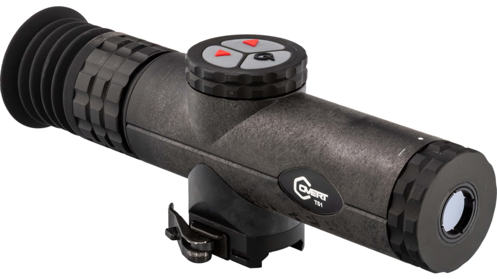 Covert Optics ThermX TS1 3-8x Thermal Rifle Scope, 9 Hz w/ Shutter, 160 x 120 FLIR Lepton 3, Black, CC0111