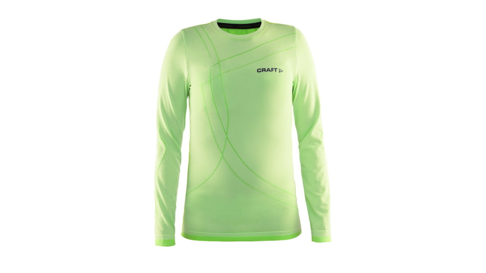 Craft Active Comfort Roundeneck Long Sleeve Junior - Boys -Gecko-Large