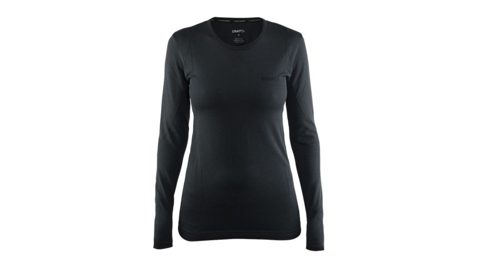 Craft Active Comfort Roundneck Longsleeve - Women's -Black-Large