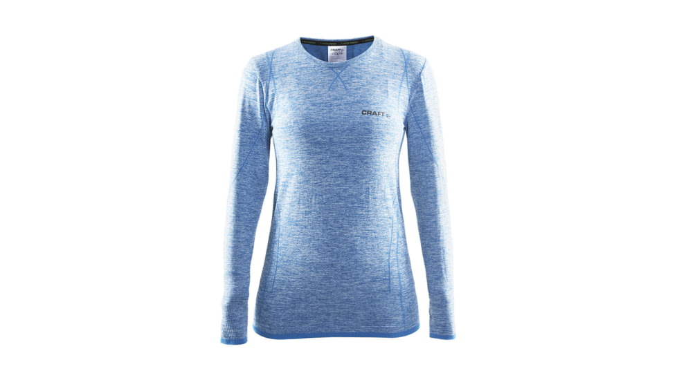 Craft Active Comfort Roundneck Longsleeve - Womens -Mild Blue-Large