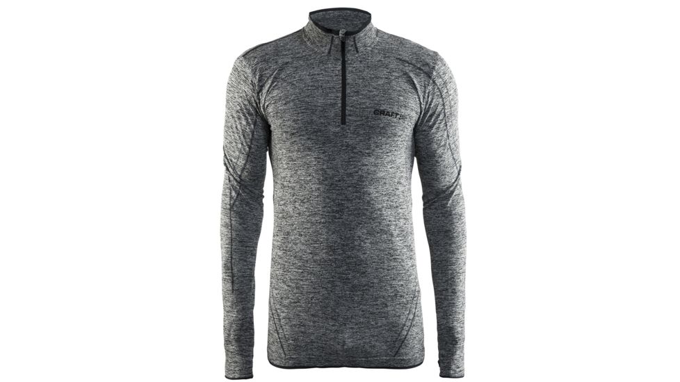 Craft Active Comfort Zip - Men's-Black-Small