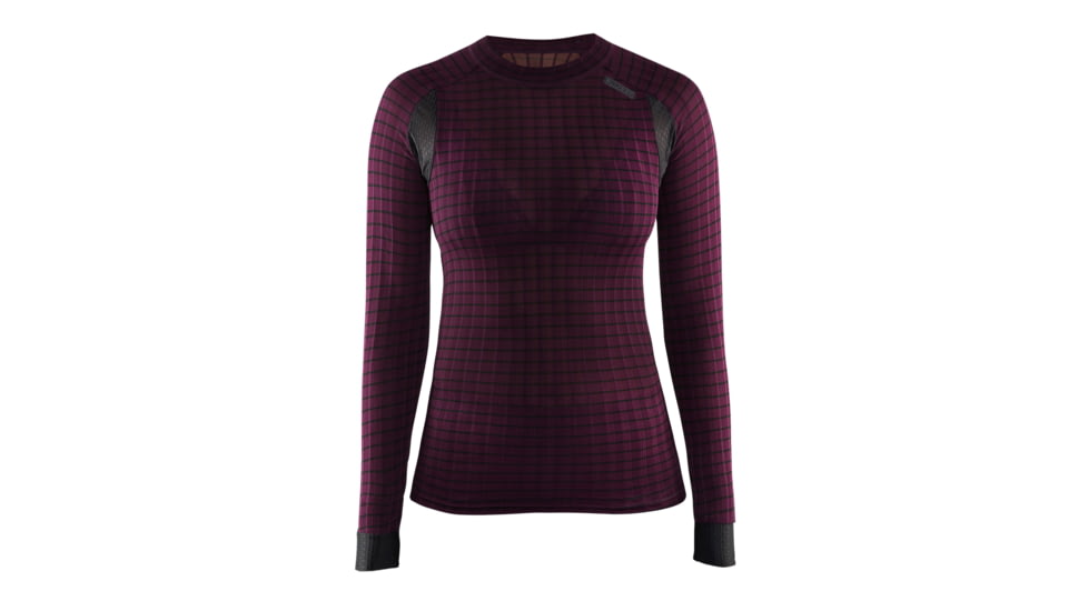 Craft Active Extreme 2.0 Crewneck Longsleeve - Women's-Space/Silver-X-Small
