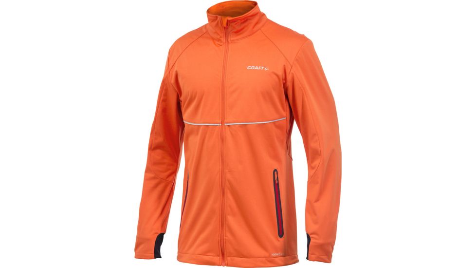 Craft Performance Cross Country PXC Light Softshell Jacket - Men's-Spice/Magma-Medium