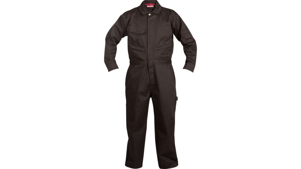 Craftsman Long Sleeve Twill Coverall Black, Medium 25781-M
