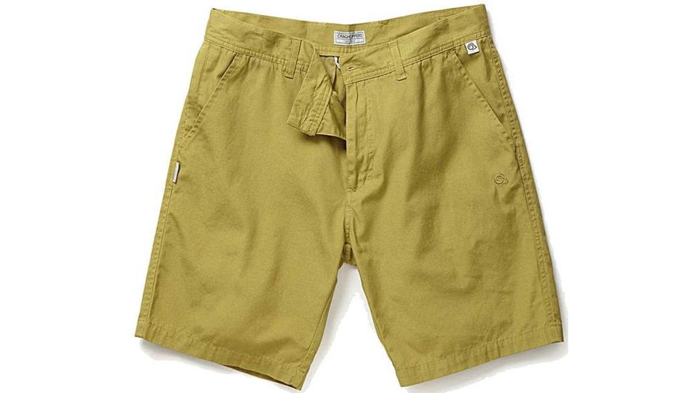 Crag Hoppers Mathis Short - Men's -Light Olive-30 Waist