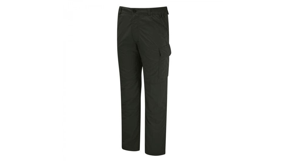 Craghoppers Nat Geo NosiLife Cargo Trousers - Men's-Black Pepper Clearance-Regular Inseam-30 Waist