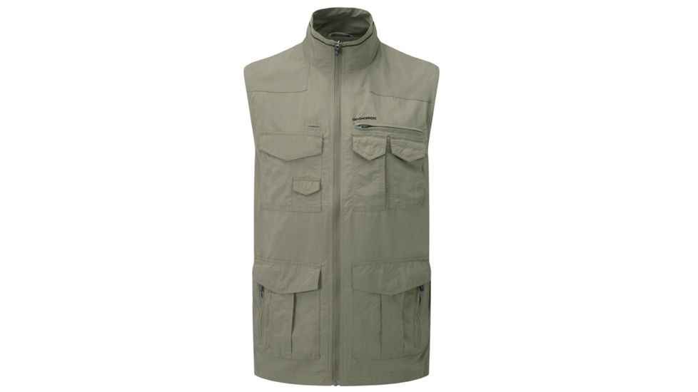 Nat Geo Nosilife Sherman Gilet - Mens-Pebble-Small