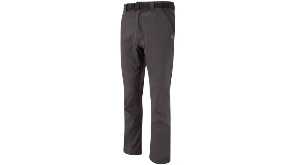 Crag Hoppers NosiLife Stretch Trousers - Men's-Black Pepper-Regular Inseam-40 Waist