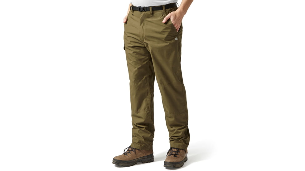 Craghoppers Classic Kiwi Trousers, Dark Moss, 26 Waist, CMJ100R-7PF026