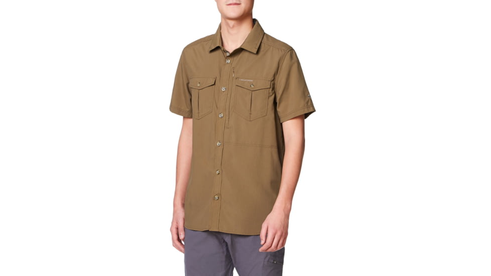 Craghoppers NL Adv Short Sleeve Shirt, Kangaroo, XL, CMS530-9JN80