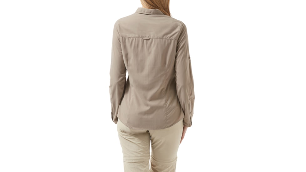 Craghoppers NL Bardo Long Sleeve Shirt, Mushroom, 10, CWS472-73T14L