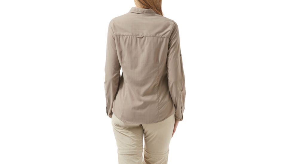 Craghoppers NL Bardo Long Sleeve Shirt, Mushroom, 4, CWS472-73T08L
