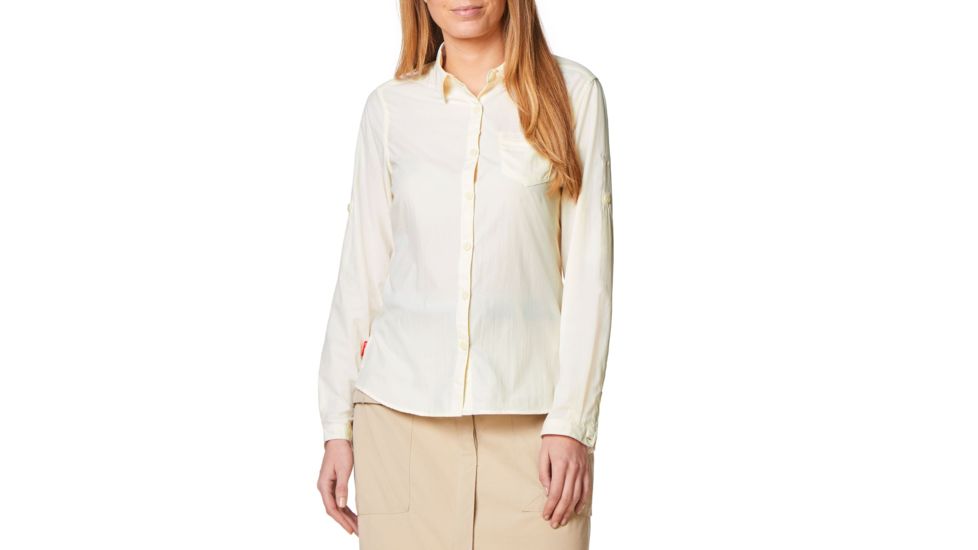 Craghoppers NL Bardo Long Sleeve Shirt, Sea Salt, 4, CWS472-33A08L
