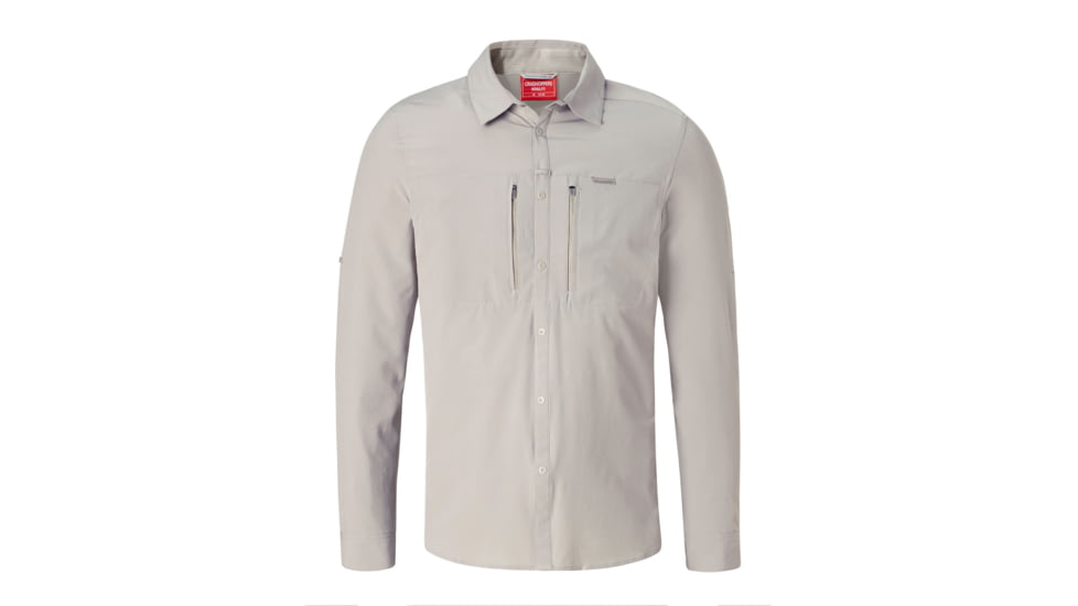 Craghoppers NL ProII Long Sleeve Shirt, Parchment, S, CMS590-22250