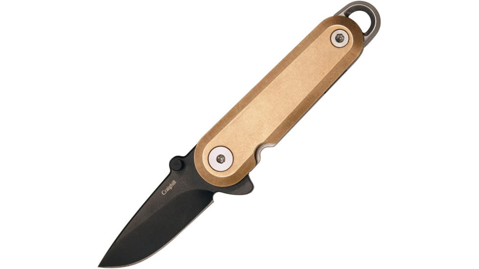 Craighill Lark Framelock Brass