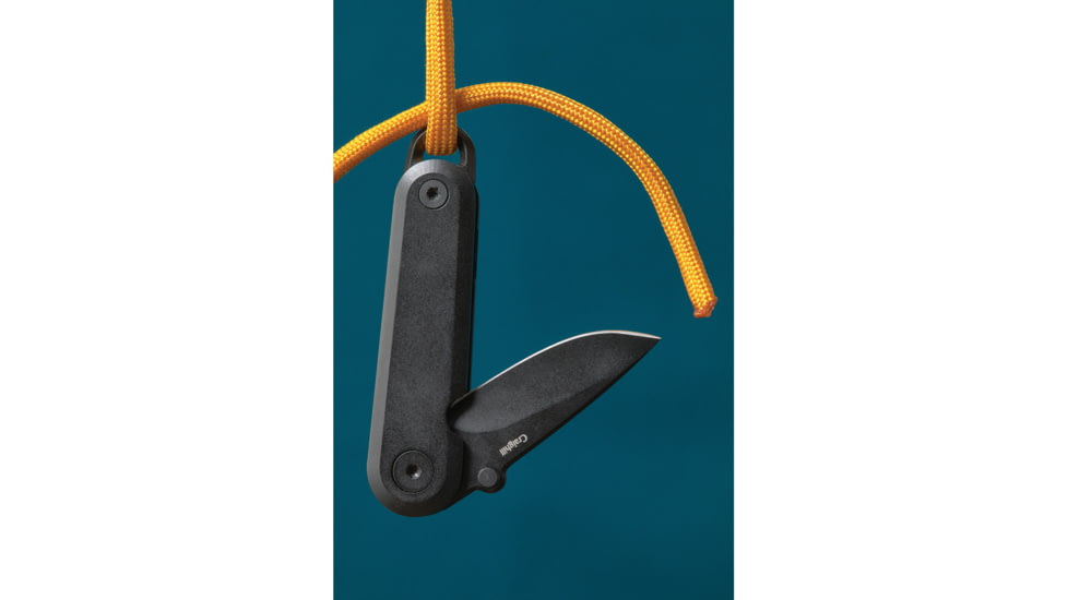 Craighill Lark Framelock Vapor Black Folding Knife, 2.63in Closed, 1.5in Black Stonewash 12C27 Sandvik Stainless Blade, Black Stonewash Stainless Handle, FLKPM110