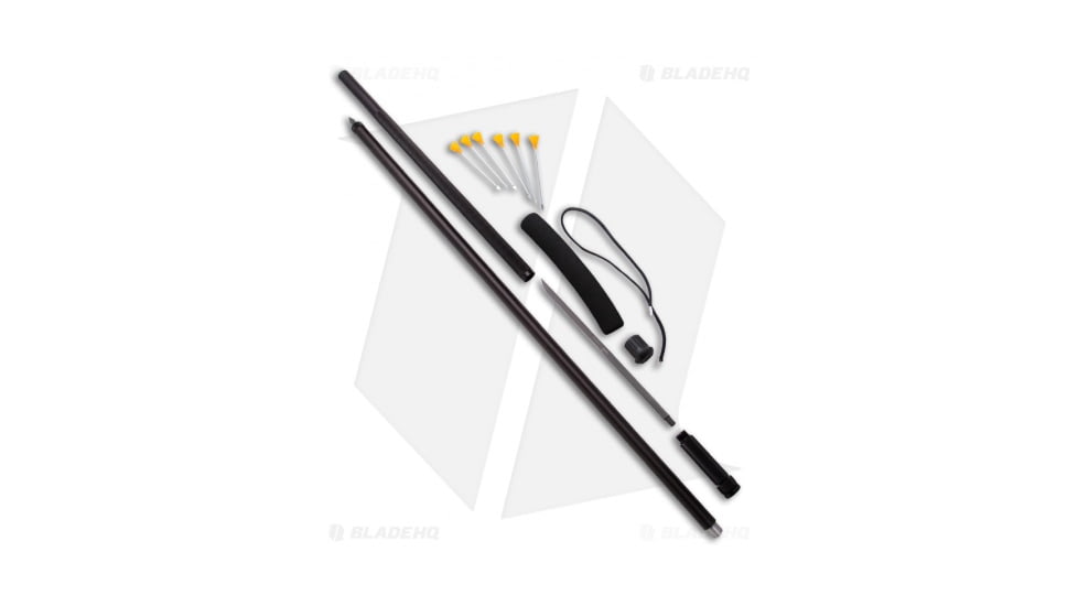 Crawford Knives Crawford Survival Staff, Black, One Size, BHQ-12525