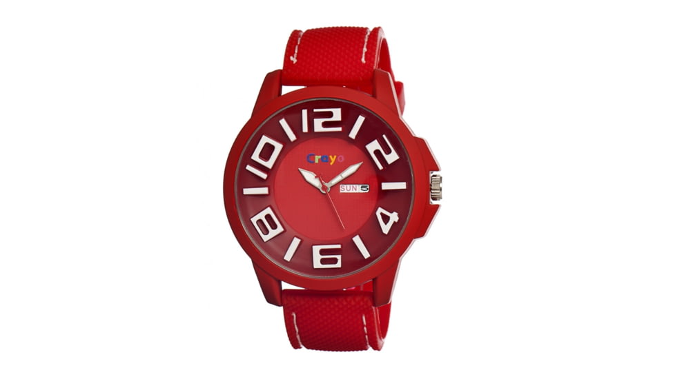 Crayo Cr0103 Horizon Watch, Red CRACR0103
