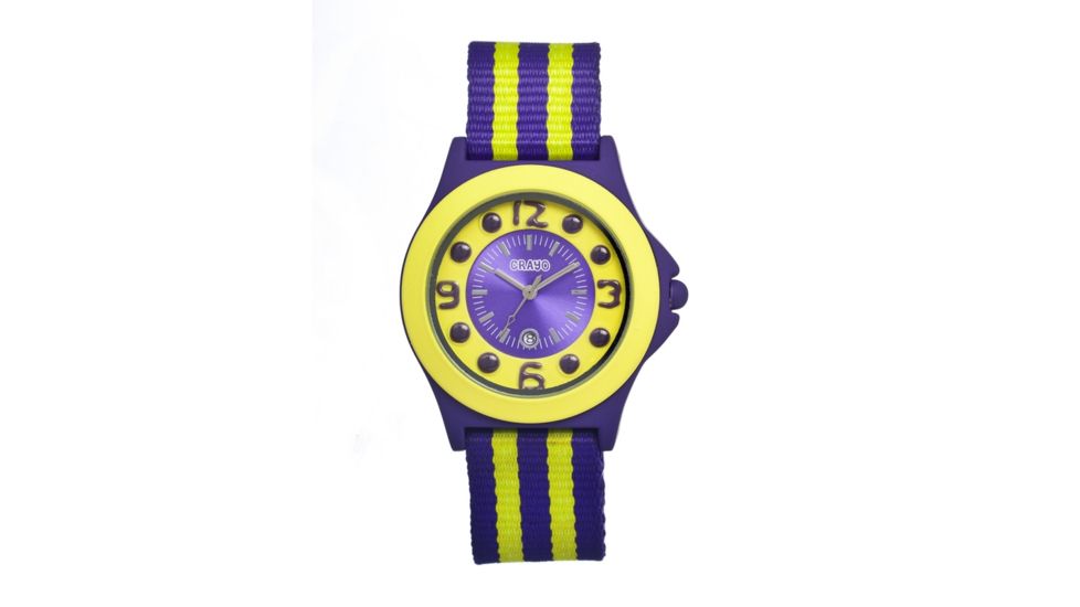 Crayo CarnIVal Watch, Purple/Lime, One Size, CRACR0702