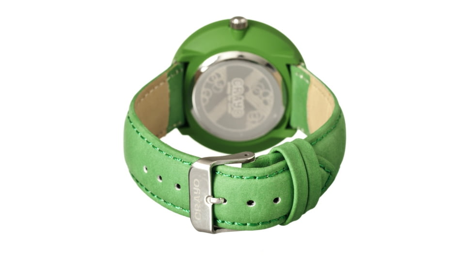 Crayo Cr1502 Pleats Watch, Green CRACR1502