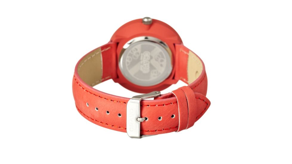 Crayo Cr1505 Pleats Watch, Red CRACR1505