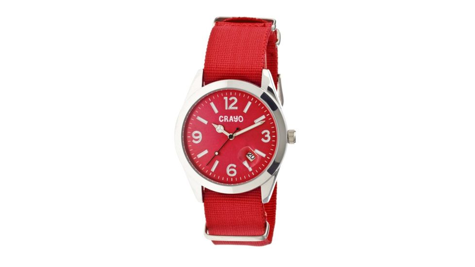 Crayo Cr1703 Sunrise Watch, Red CRACR1703