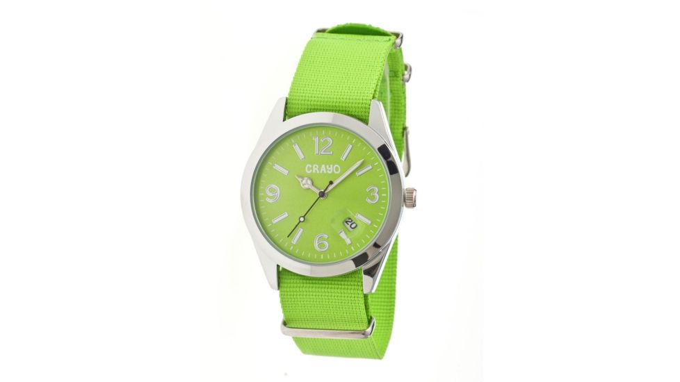 Crayo Cr1705 Sunrise Watch, Lime CRACR1705