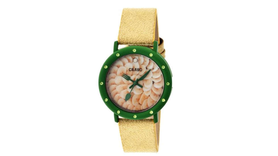 Crayo Cr2104 Slice Of Time Ladies Watch, Multicolor CRACR2104