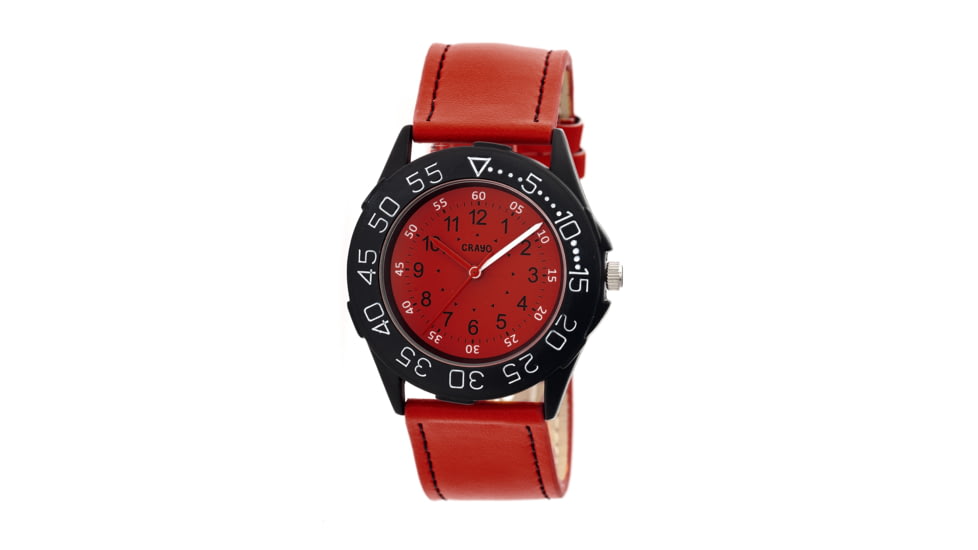 Crayo CR2503 Fun Watch, Red, 40mm, Quartz CRACR2503