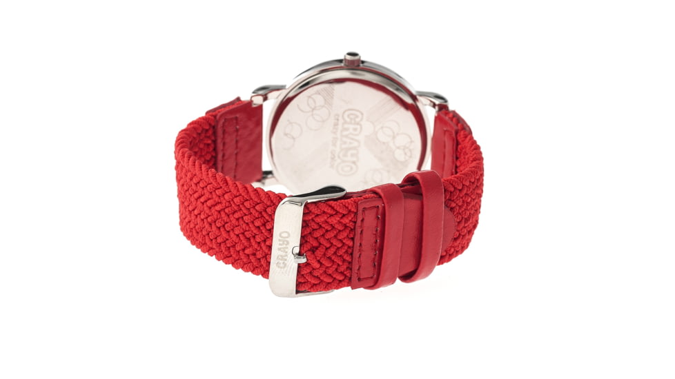 Crayo CR2701 Symphony Watch, Red, 39mm, Quartz CRACR2701