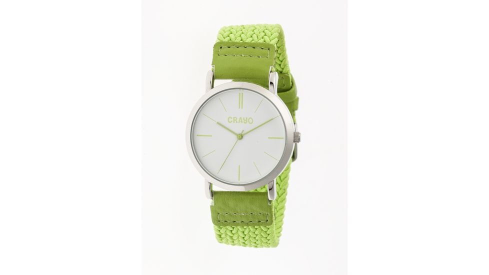 Crayo CR2702 Symphony Watch, Lime, 39mm, Quartz CRACR2702