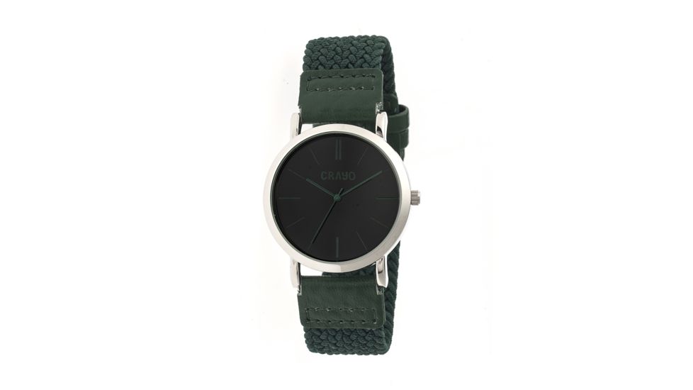 Crayo CR2703 Symphony Watch, Forest Green, 39mm, Quartz CRACR2703