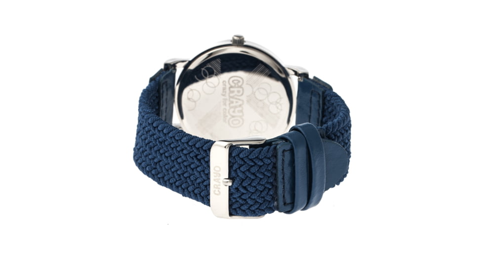 Crayo CR2704 Symphony Watch, Navy, 39mm, Quartz CRACR2704