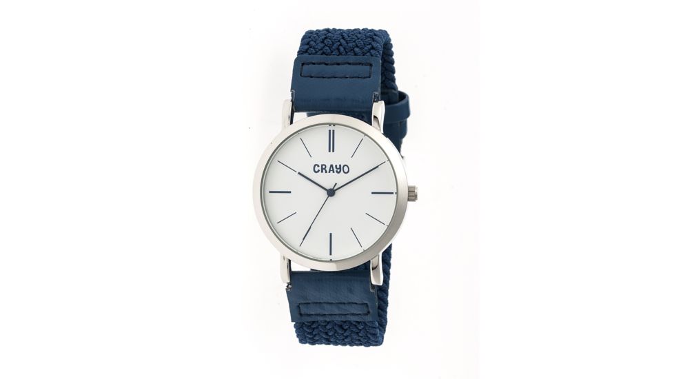 Crayo CR2704 Symphony Watch, Navy, 39mm, Quartz CRACR2704