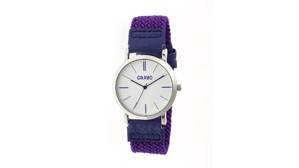 Crayo CR2705 Symphony Watch, Purple, 39mm, Quartz CRACR2705