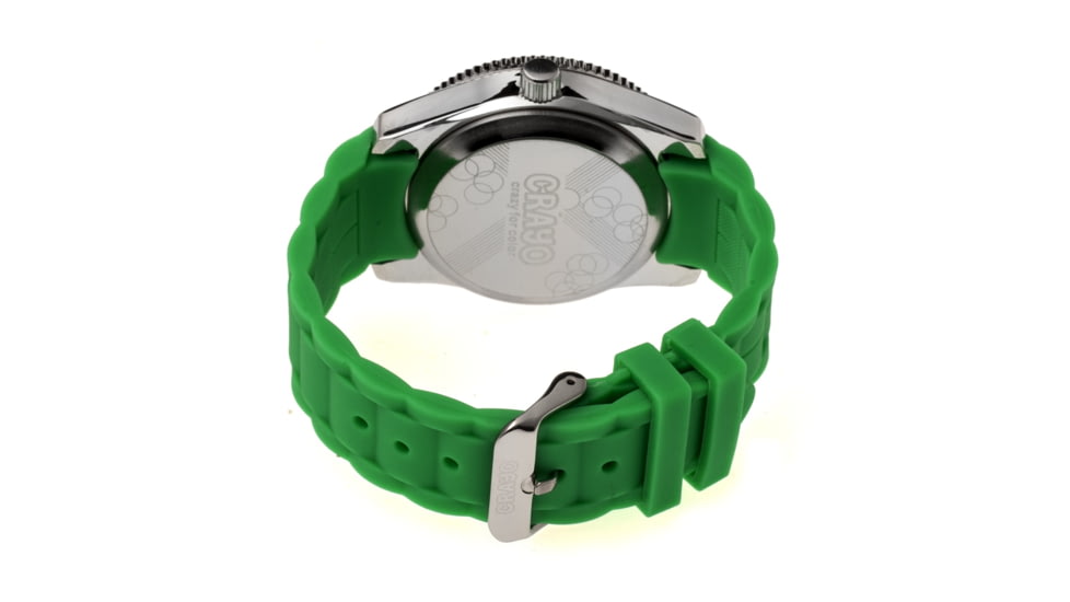 Crayo CR2904 Magnificent Watch, Green, 42mm, Quartz CRACR2904