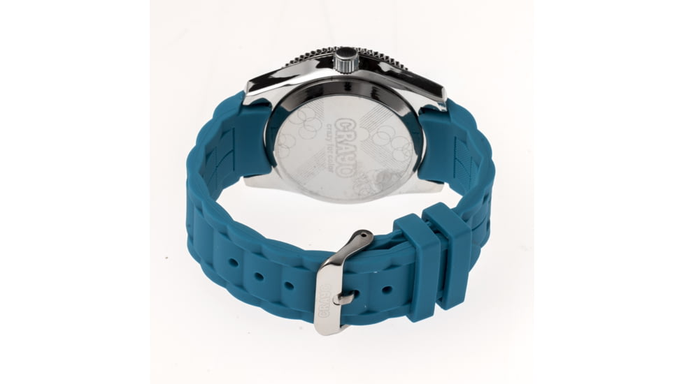 Crayo CR2905 Magnificent Watch, Teal, 42mm, Quartz CRACR2905