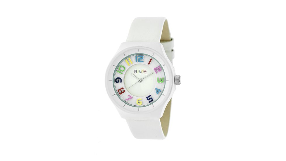 Cr3501 Atomic Watch, White