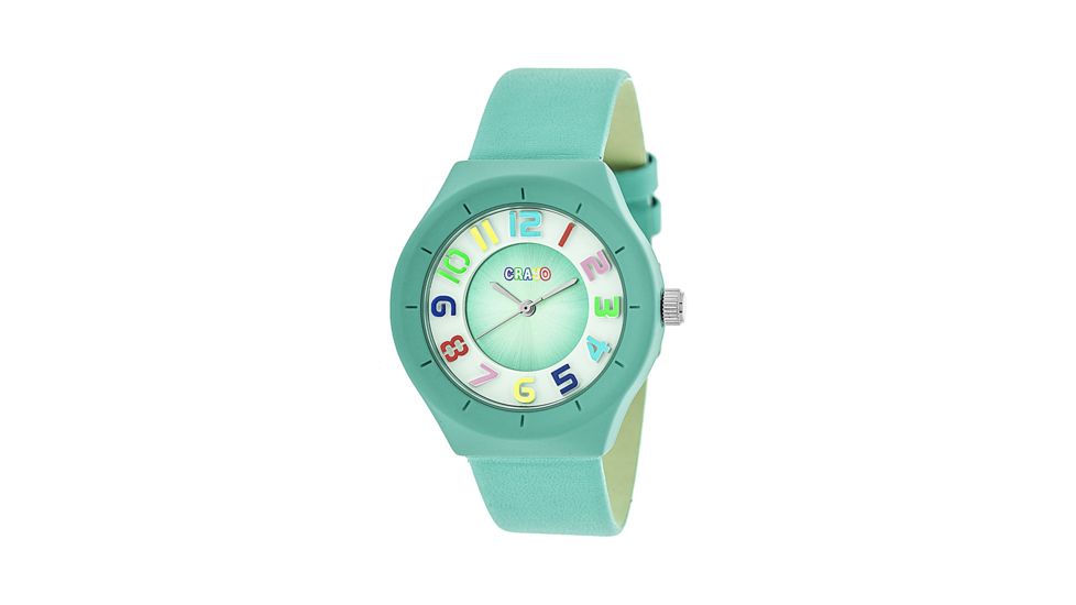 Cr3505 Atomic Watch, Turquoise