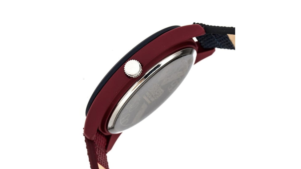 Crayo Pleasant Nylon-Band Watch, Silver/Navy, CRACR3906