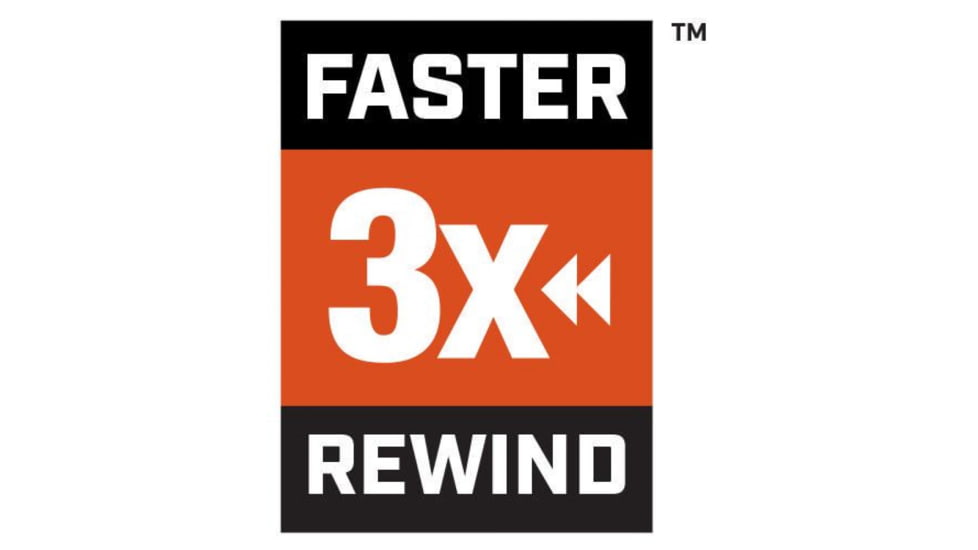 Crescent 3/8in x 30m/100ft Closed Reel SAE/Metric Clad Steel Long Tape Measure, Yellow, ST100