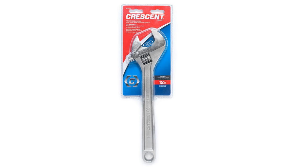 Crescent Adjustable Wrench, 12in, AC212VS