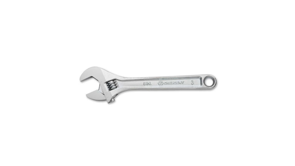Crescent Adjustable Wrench, 8in, AC28VS