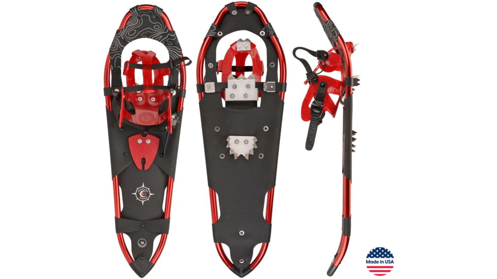 Crescent Moon Big Sky 32 Snowshoes, Orange, 760628