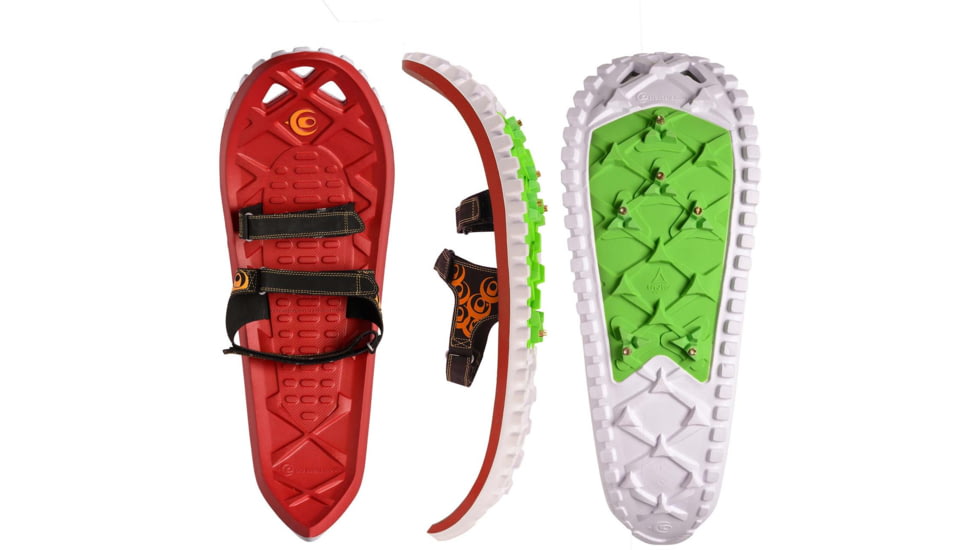 Crescent Moon Eva Foam Snowshoes, Red, EVA-RED