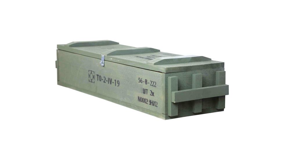 Crickett Custom Storage Crate Wood Forest Green KSA808