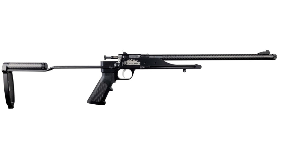 Crickett Precision Bolt Action Rifle, .22 Long Rifle, 16.12in Barrel, 1-16, Aluminum Black Stock, Carbon Fiber, KSA2190-FRRMPG