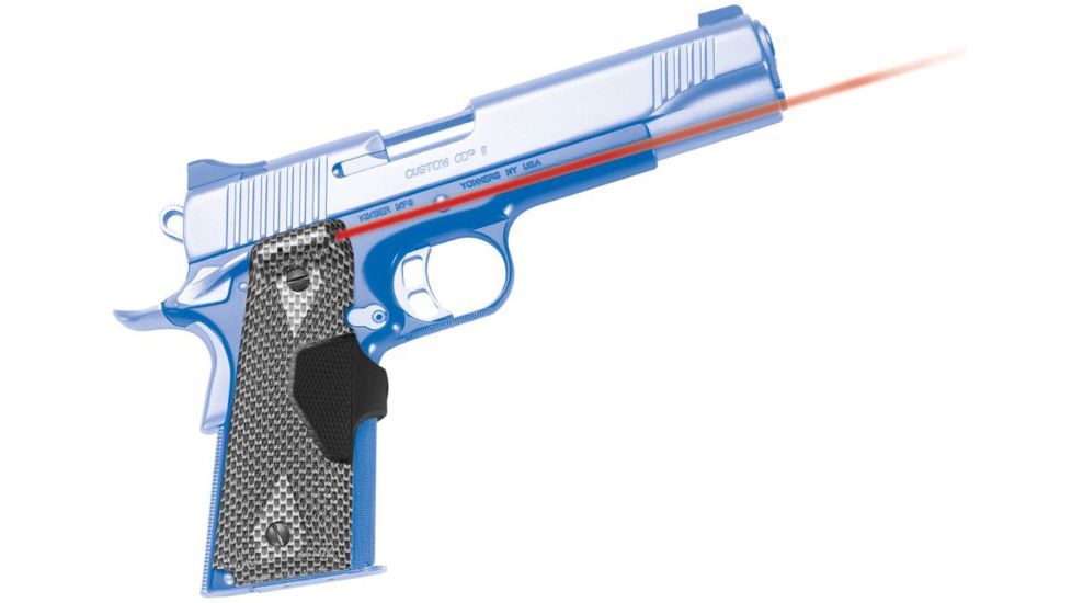 Crimson Trace 1911 Government/Commander Chainmail III, ProCustom, Lasergrip, Front Activation LG-401-P14-DEMO